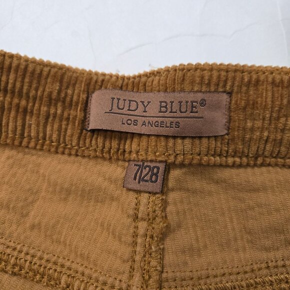 Judy Blue Size 28 Corduroy Hi-Rise Bootcut Pants in Camel Brown - Picture 7 of 10